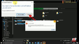 cara mengatasi flashdisk/hardisk "you need to format the disk in drive_Tutorial Jinan screenshot 3