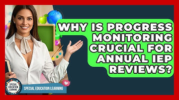 Why Is Progress Monitoring Crucial For Annual IEP Reviews? - Special Education Learning