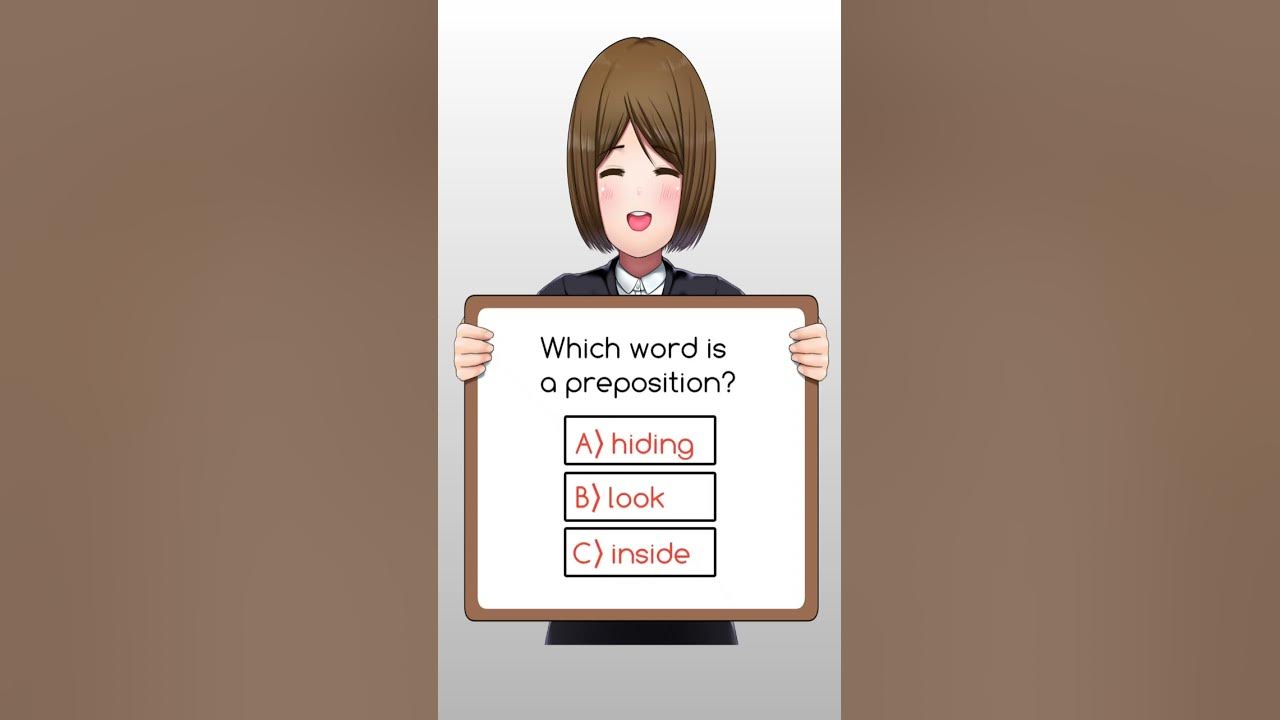 Which Word Is A Preposition English Grammar Quiz shorts YouTube which-word-is-a-preposition-english-grammar-quiz-shorts-youtube