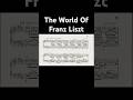 The world of Franz Liszt #shorts #piano #theworld #franzliszt #liszt