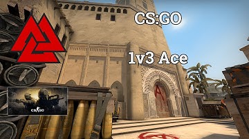 CSGO | de_mirage 1v3 Clutch to Ace