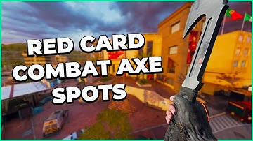 Red Card Combat Axe Spot Tutorial | Black Ops 6