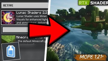 Best RTX Shaders For MCPE 1.21+ 🔥 | 100% Working BSL Shader!