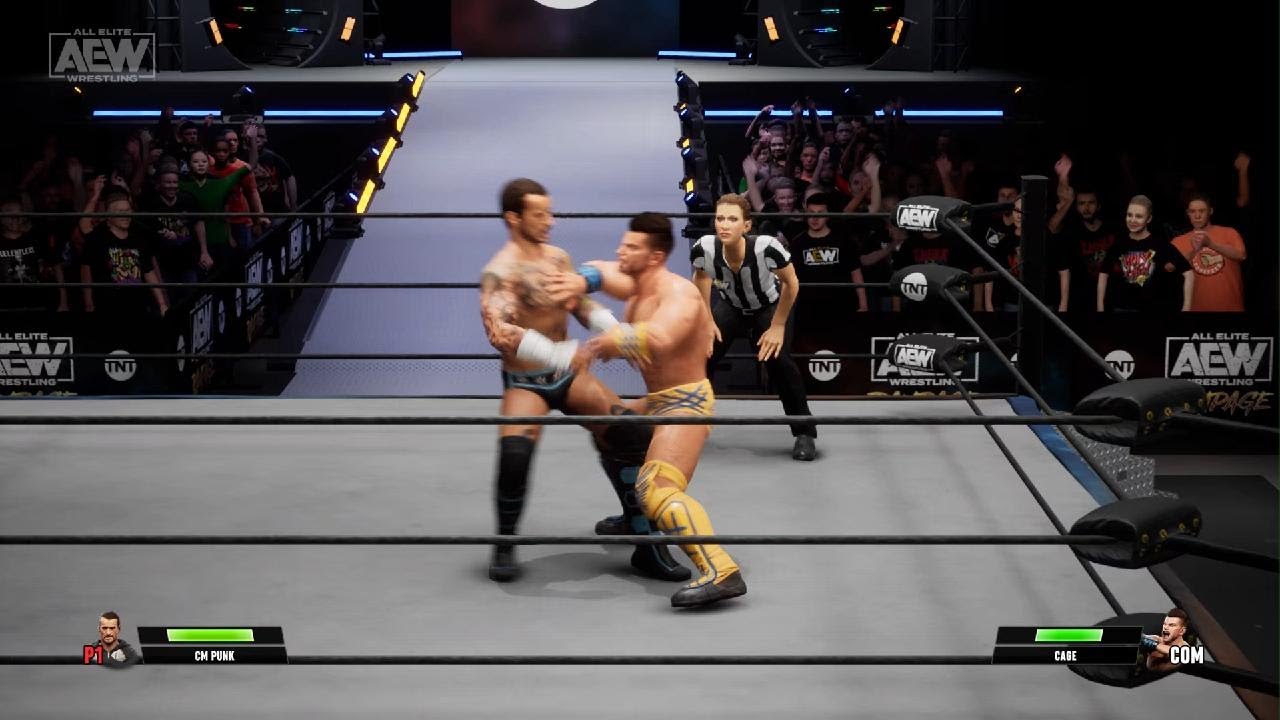 AEW: Fight Forever - CM Punk vs Brian Cage [Elite difficulty]