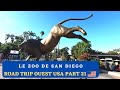 LE ZOO DE SAN DIEGO, Parc zoologique le plus visité des Etats Unis 4K-Road trip Ouest Usa 2023 EP 21