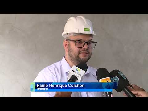UNIMED APRESENTA ANDAMENTO DE OBRAS DO NOVO HOSPITAL