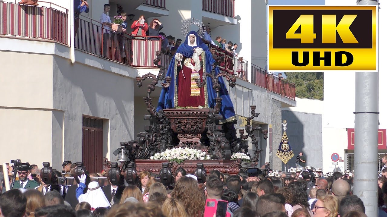 Procesión Cofradia Ecce-Homo y Amor de Vélez-Málaga 2017 [4K]