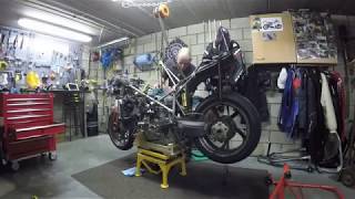 Engine swap Ducati 998 Timelapse