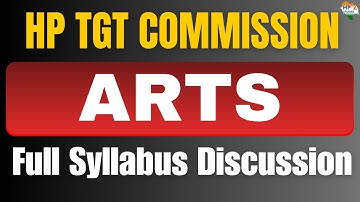 HP TGT COMMISSION 2025 | Arts | Full Syllabus Discussion #hptgt #physics  #hptgtcommission