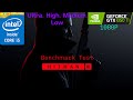 GTX 1050 Ti | HITMAN 3 - 1080p - Ultra, High, Medium, Low