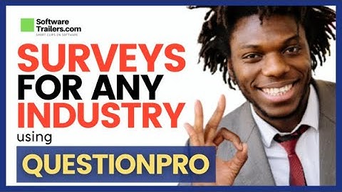 🚀 ONLINE SURVEYS for any type of industry using Questionpro