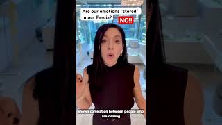 Are our emotions "stored" in our Fascia? can we treat emotional trauma with Fascia therapy? NO! ❌⛔️