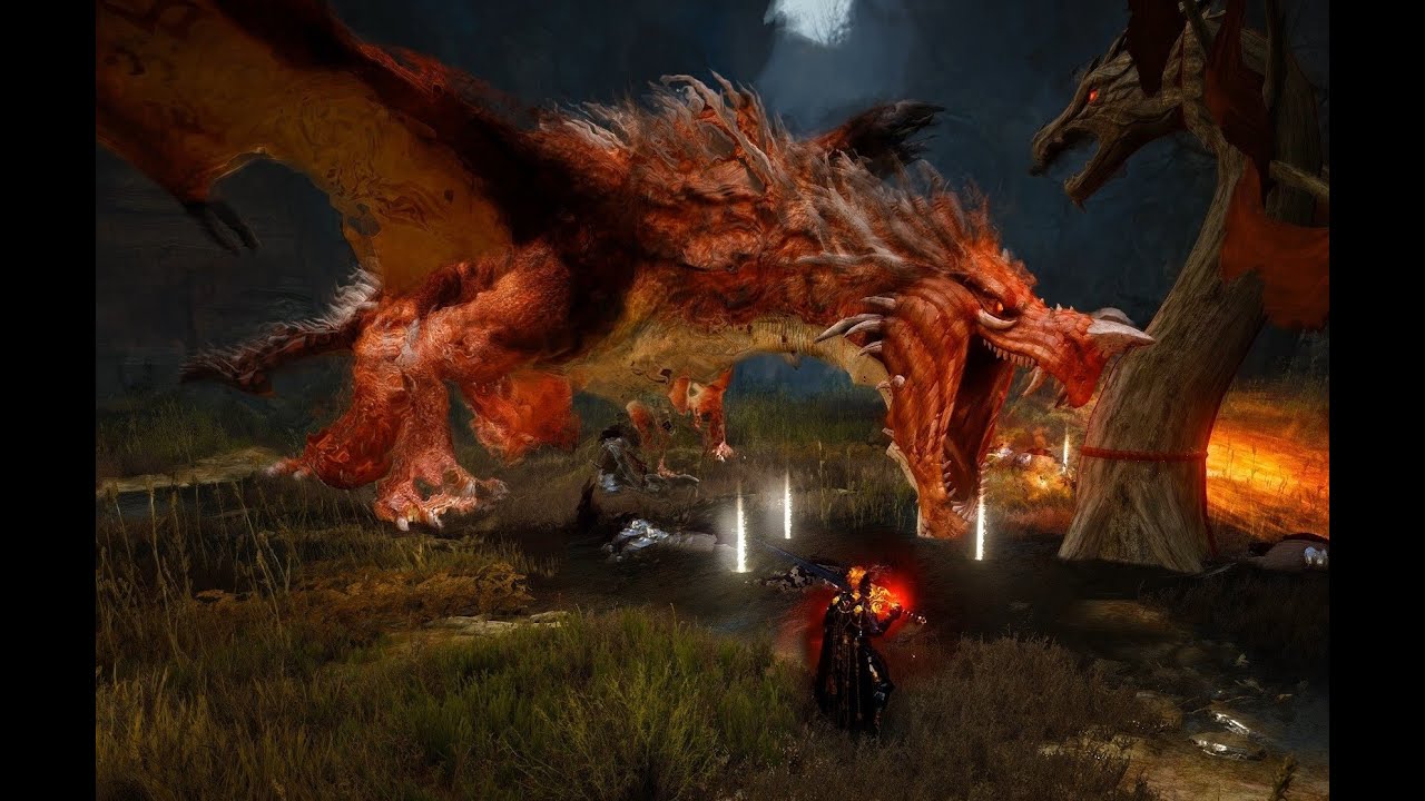 BDO - Garmoth attacks from above! (No Sound)