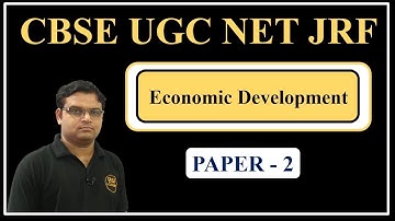 NTA UGC NET JRF December 2019-Economics, Commerce, Management Paper 2 - Economic Development
