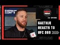 Justin Gaethje reacts to Charles Oliveira’s win vs. Dustin Poirier at UFC 269 | ESPN MMA