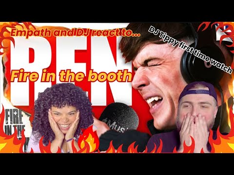 Empath and DJ (First time watch) react to Ren - Fire in the Booth