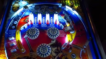 Bally FRONTIER pinball playfield: Switched & General Illumination with LEDs