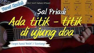 TUTORIAL there are dots at the end of the prayer (Sal Priadi) version without block/hanging chords