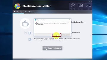 Steps to uninstall F-Secure Antivirus with Bloatware Uninstaller