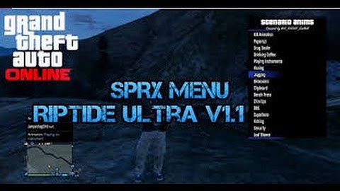 ★ [GTA V |1.27]BEST SPRX "RIPTIDE ULTRA" + Crack Download+ No FREEZE★ /Vd2\
