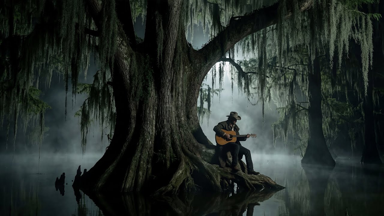 Sad Acoustic Blues - Dark & Melancholic Delta Guitar Music for Broken Hearts