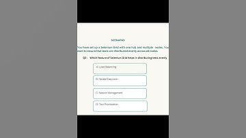 Selenium Automation testing Scenario Based Quiz part -1 | #seleniumtips #seleniumjava #tcswings1#t12