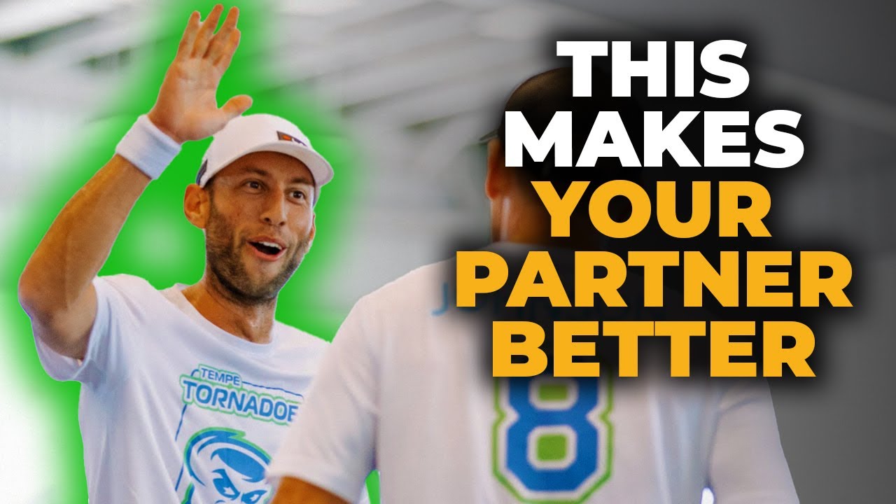 Как стать ОТЛИЧНЫМ партнером по парной игре в пиклбол.