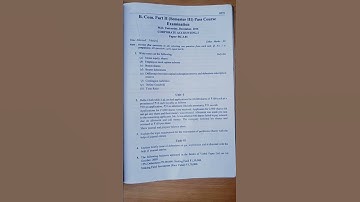 b. com 3rd semester pass cost accounting 2016#mduuniversity #bcom #paper #short #exam #youtube #like