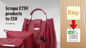 How to Scrape Etsy Products and Download as CSV (Free Etsy Product Scraper Tool)