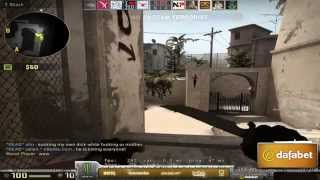 Allu talking shit to Flusha while being mad