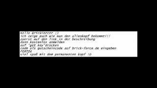 Brick Force Alienkopf TuT