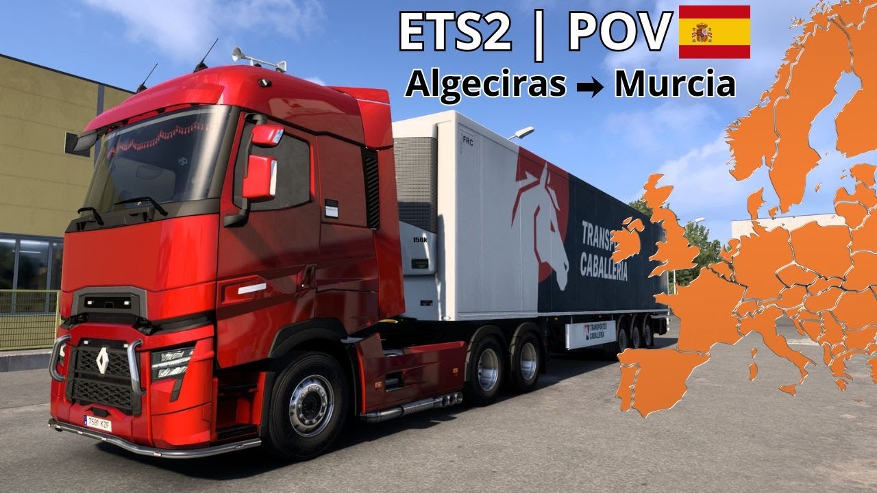 ETS2 | POV | Iberia DLC | Algeciras to Murcia | Realistic Driving | (No Commentary)