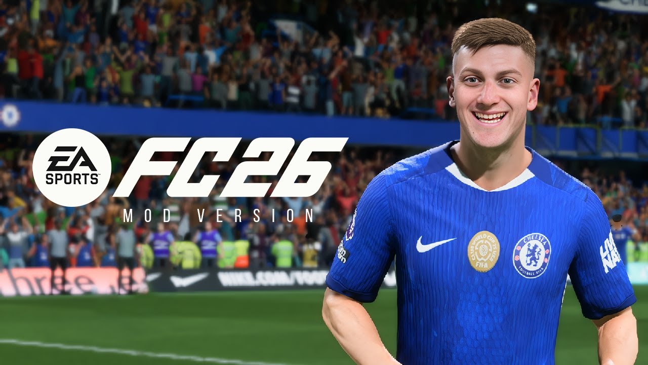 FC26 MOD | Chelsea VS Crystal Palace | Realistic Gameplay