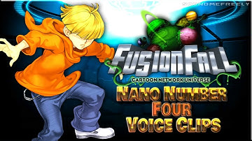 All Nano Numbuh 4 Voice Clips • Cartoon Network Universe: FusionFall (Dee Bradley Baker) Voice Lines