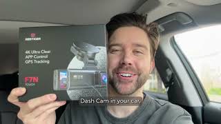 REDTIGER F7NT Touch Screen 4K Dash Cam Install