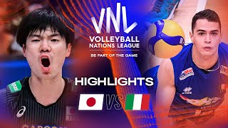 🇯🇵 JPN vs. 🇮🇹 ITA - Highlights Week 3 | Men's VNL 2023