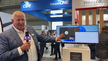 ISE 2022: Jupiter Intros Pana 34, an Interactive, Agnostic 21:9 Display/Desktop Collaboration System