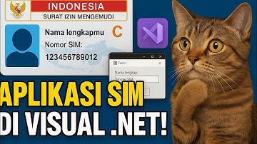 Membuat Virtual Surat Izin Mengemudi (SIM) Menggunakan Visual Studio 2010 - PEMROGRAMAN VISUAL NET