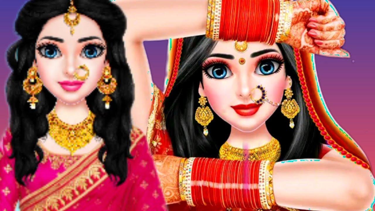 Indian wedding game for girls | girl game| @rskidsgamoholic3377 - YouTube