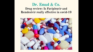 Drug review: Is Favipiravir and Remdesivir really effective in Covid -19