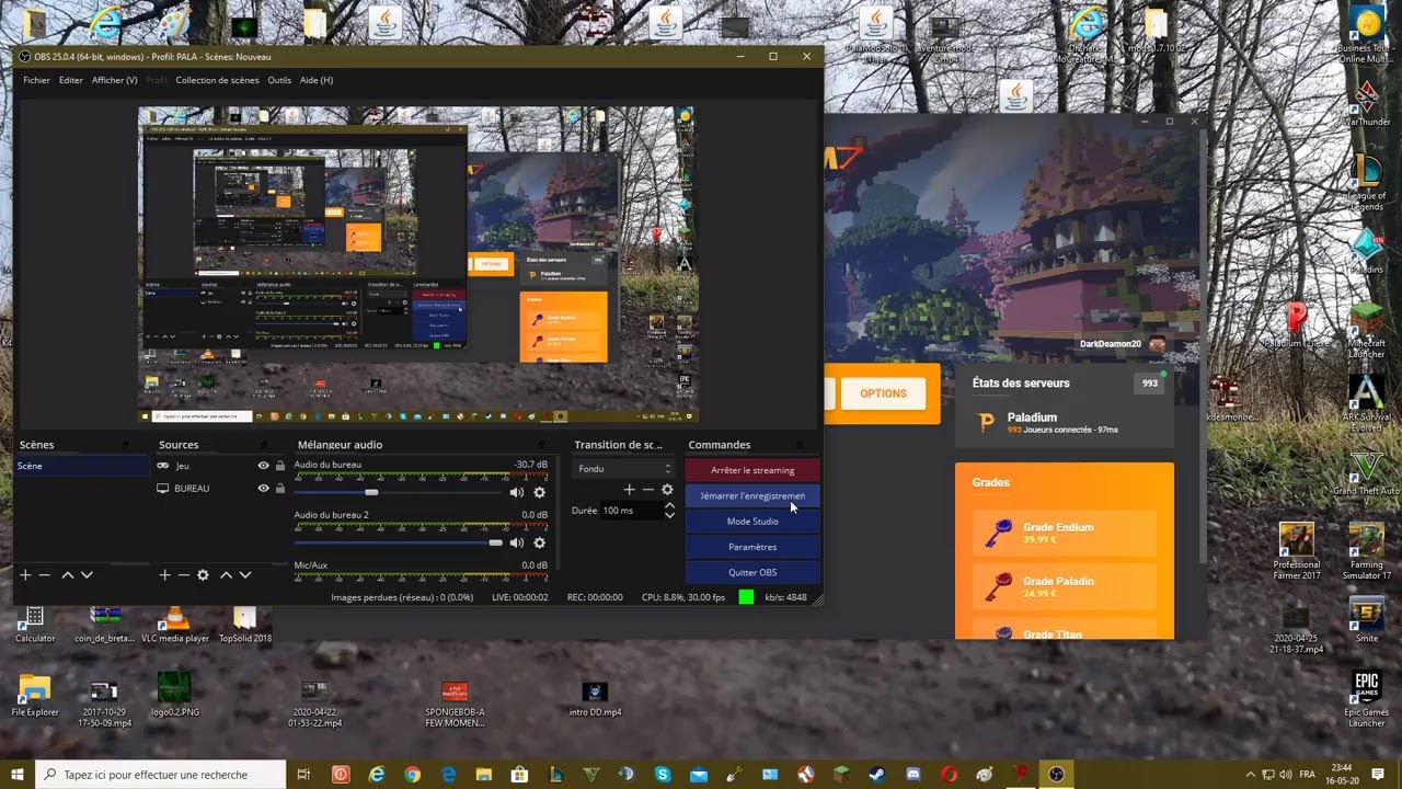[Paladium] je cherche des bases