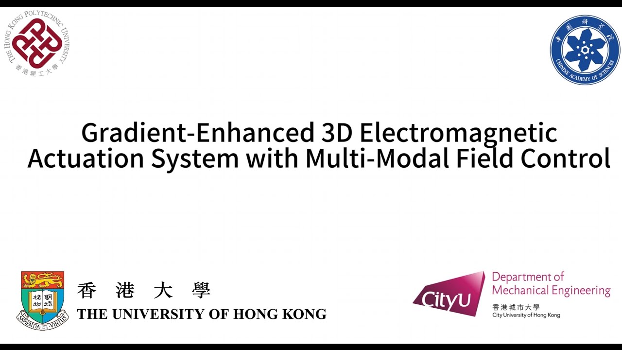 Gradient-Enhanced 3D Electromagnetic Actuation System with Multi-Modal Field Control