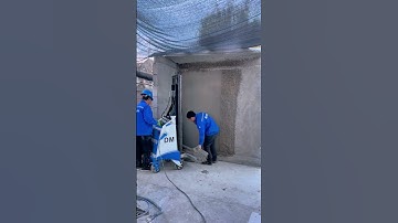 #plastering #rendering #machine #plasteringwork #automatic