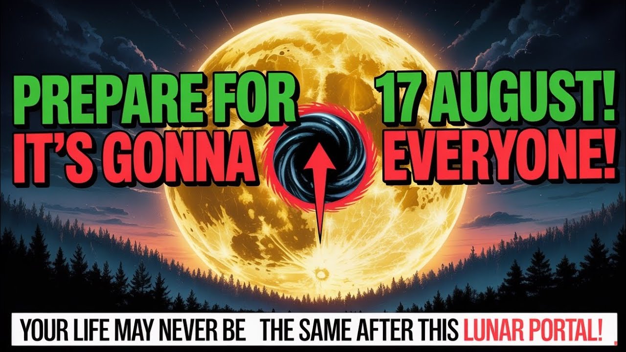🚨Urgent! Last Quarter Moon August 16–21 Will Change Everything🛑