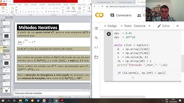 Curso Cálculo Numérico - Modulo 04 - Aula 07 - Método de Newton completo: exemplo numérico