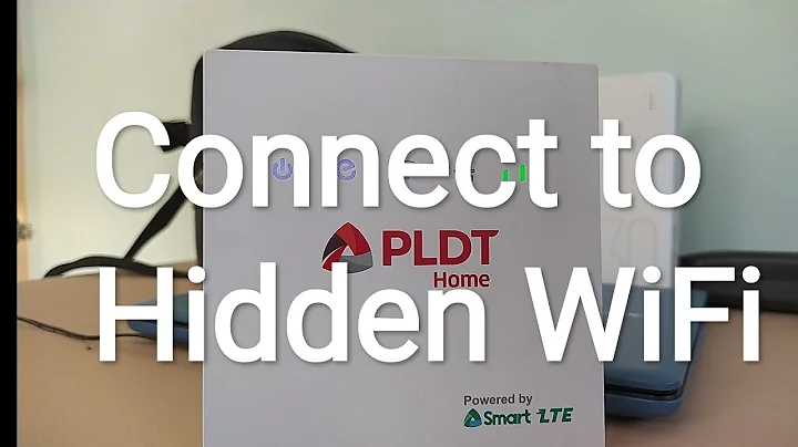 Connect to HIDDEN WIFI NETWORK (Tagalog)
