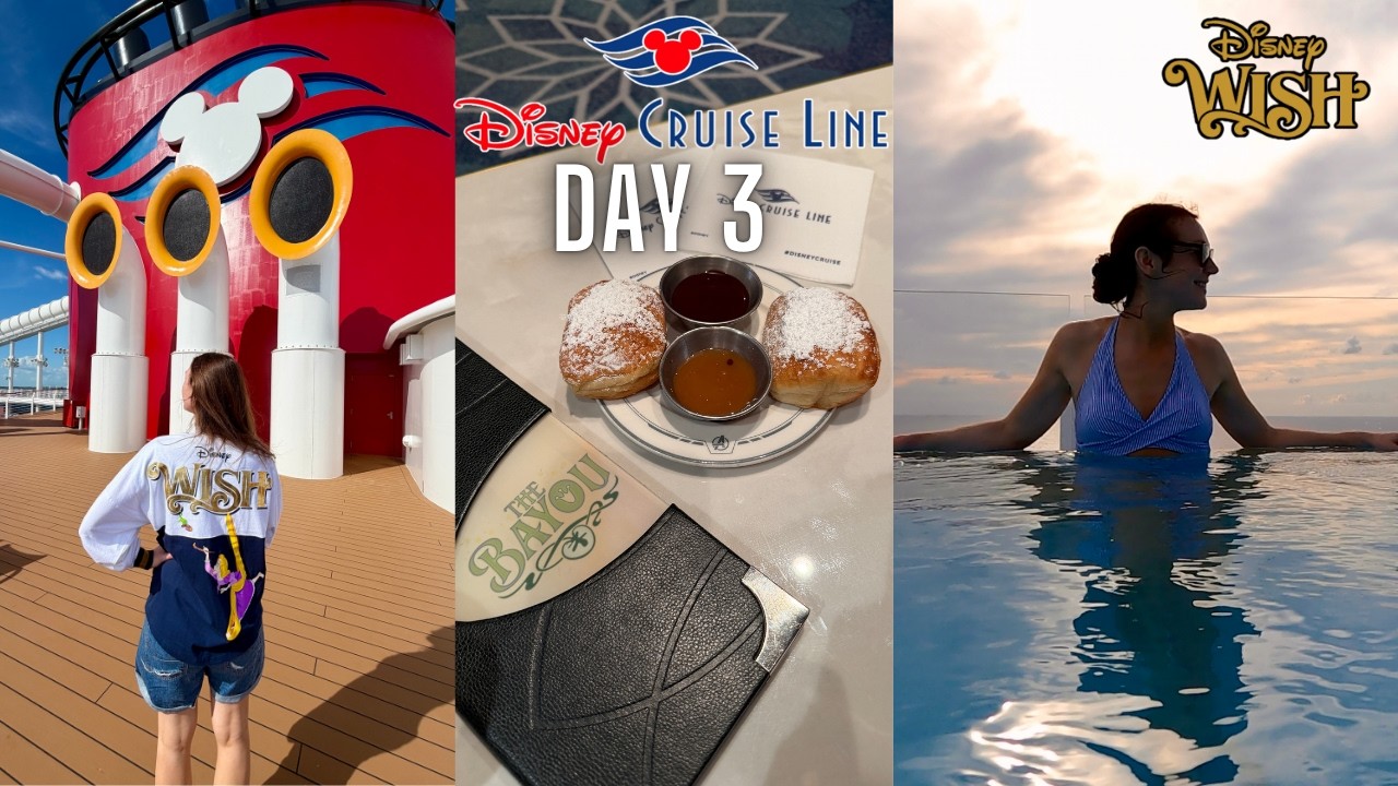 Disney Wonder: Pirate Night, AquaMouse, Marceline Market Breakfast & Bayou Beignets