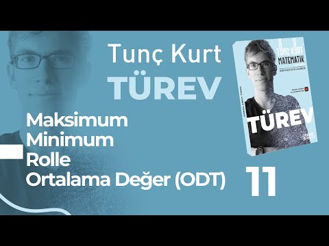 Türev 11 - Rolle, Maksimum-Minimum, Ortalama Değer Teoremleri | Sayfa 17