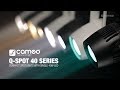 Video: CAMEO Q-SPOT 40 TW COMPACT SPOT LIGHT - 40W - DIMMERABILE -DMX