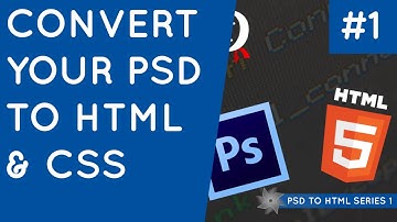 PSD to HTML & CSS (Series 1, unresponsive) #1 - Introduction